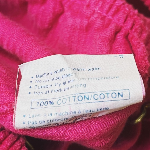 🌸Sold 🌸 vintage oshkosh fuscia corduroy overalls - Picture 6 of 10